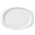 Thunder Group Melamine Rectangular Platter, White - 12/Pack