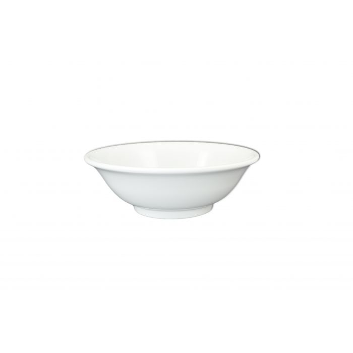 Thunder Group Nustone Melamine Rimless Bowl, White - 12/Pack