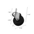 Thunder Group PLCB3140 3" Rubber Wheel Caster