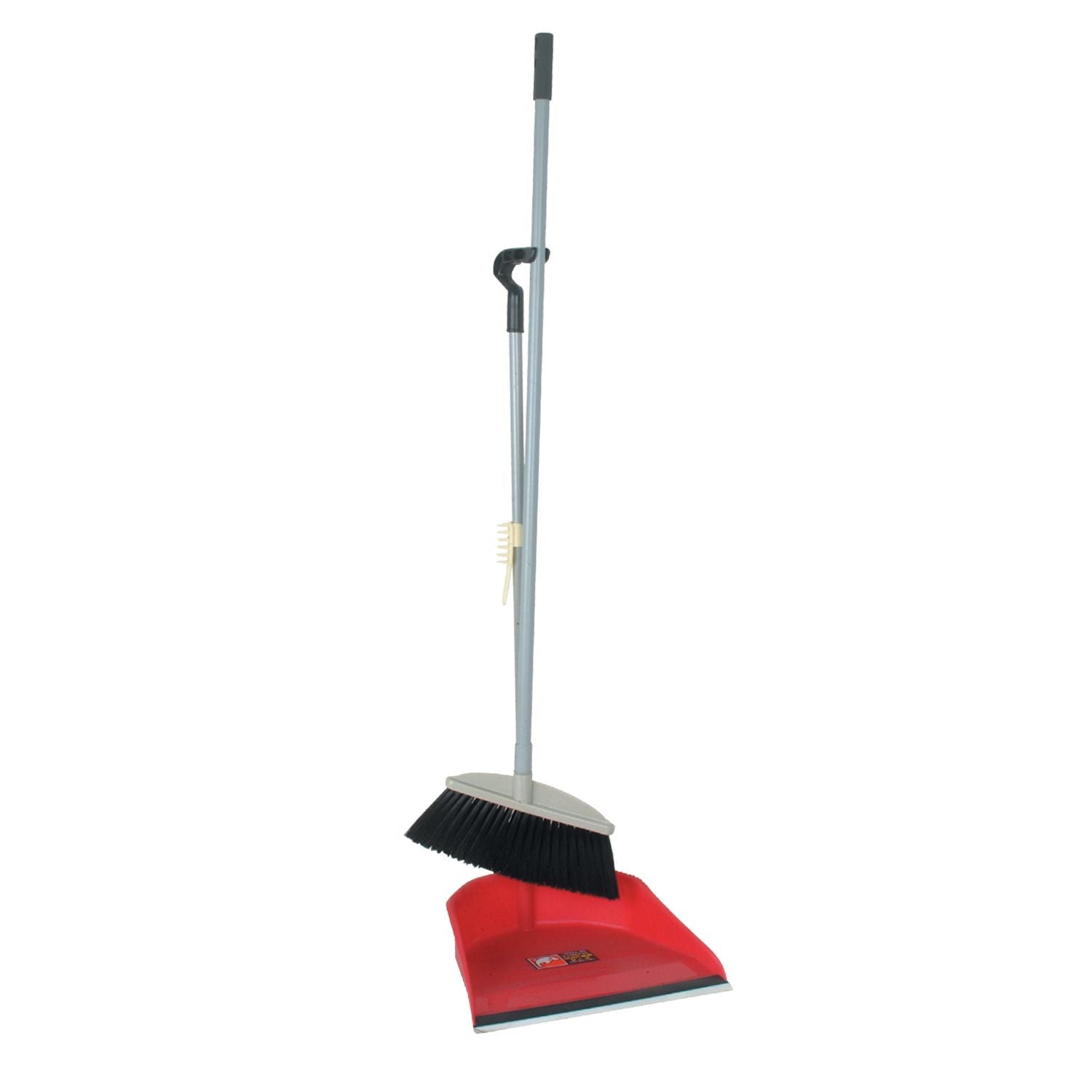 Thunder Group PLDP003 Polypropylene Pan with Iron Handle and Nylon Sweeper