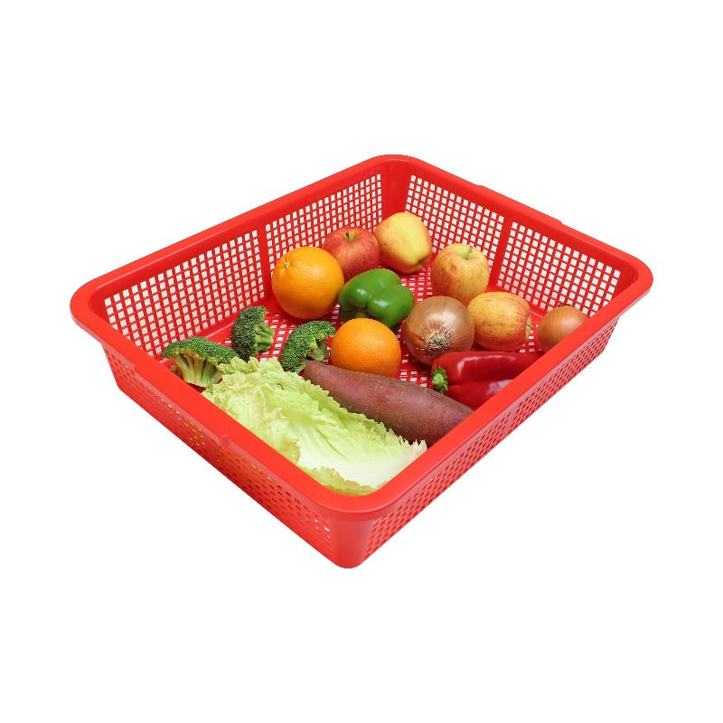 Thunder Group Red Plastic Colander