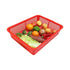 Thunder Group Red Plastic Colander