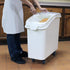 Thunder Group PLIB021C 21 Gal Ingredient Bin With Casters And Scoop, 13" x 29 1/4"x 28"