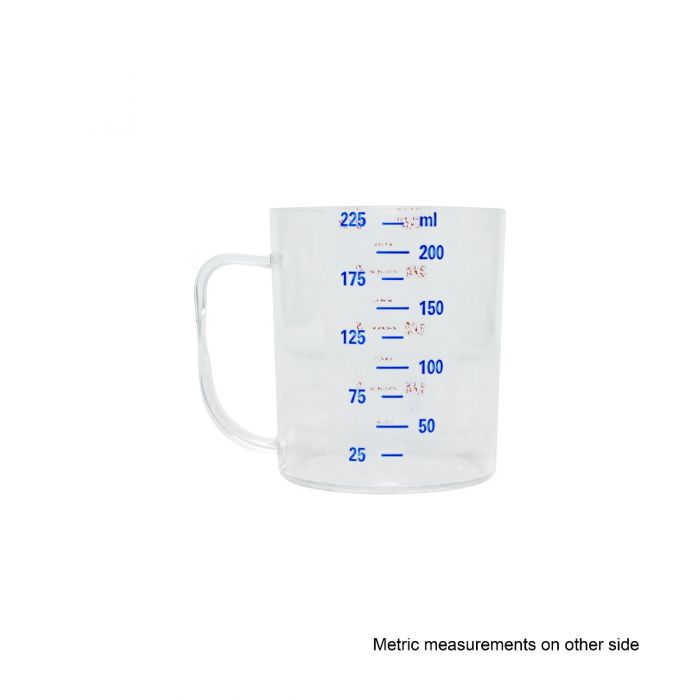 Thunder Group PLMD008CL 1 CUP Measuring Cup with U.S. and Metric Measurements