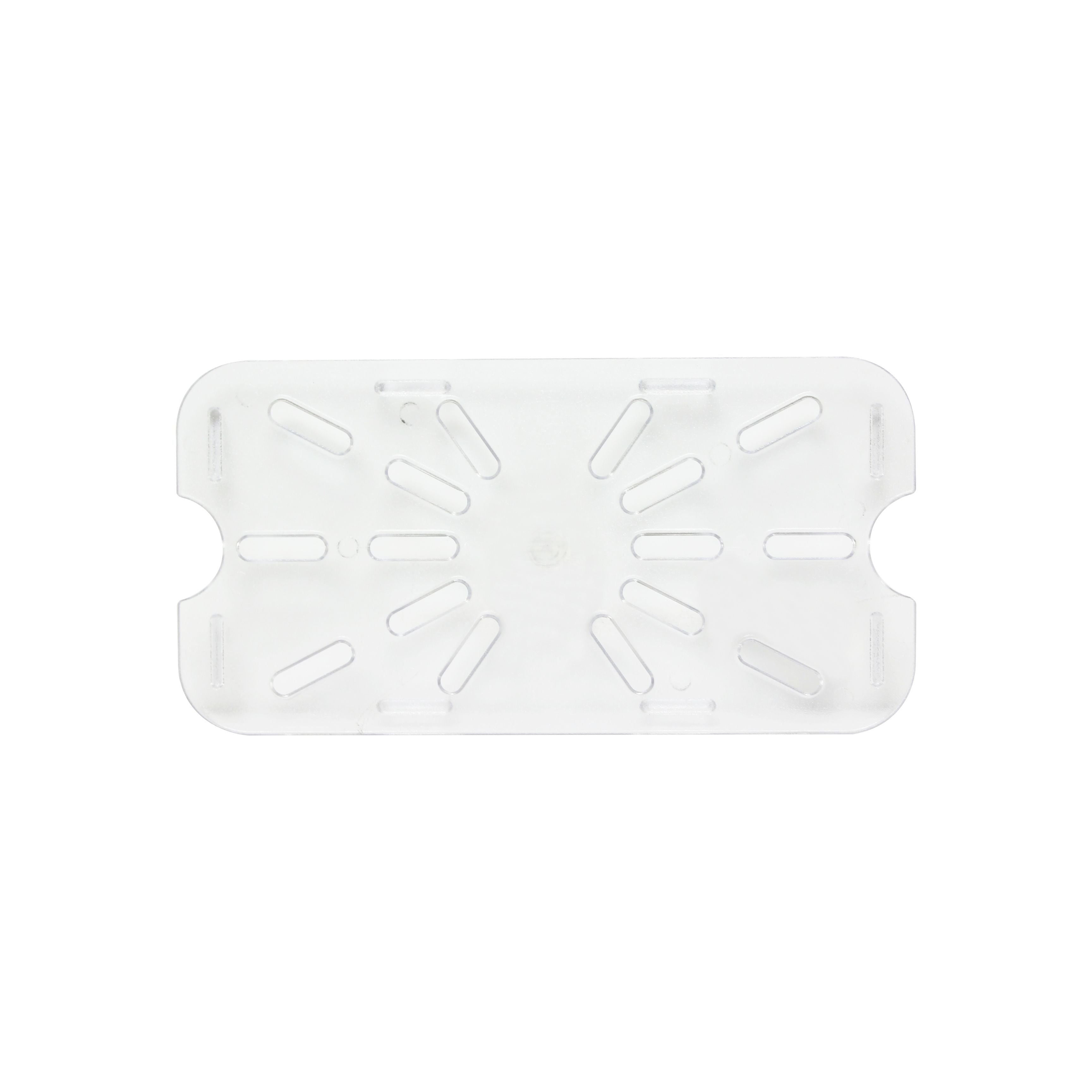 Thunder Group Polycarbonate Drain Shelf for Quarter Size Food Pan