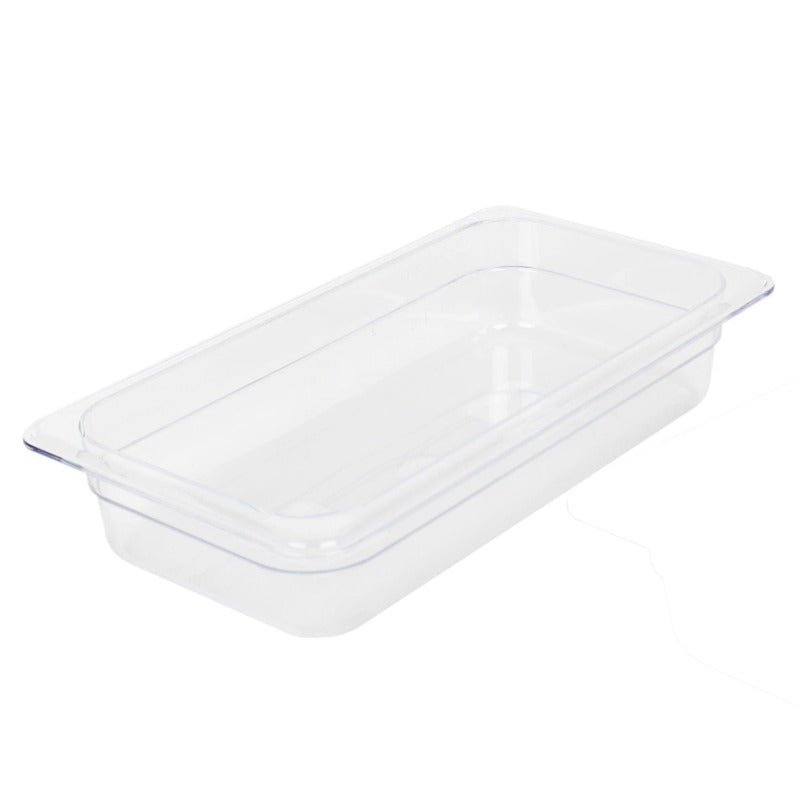 Thunder Group Third Size 2 1/2" Deep Polycarbonate Food Pan