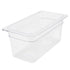 Thunder Group Third Size 6" Deep Polycarbonate Food Pan