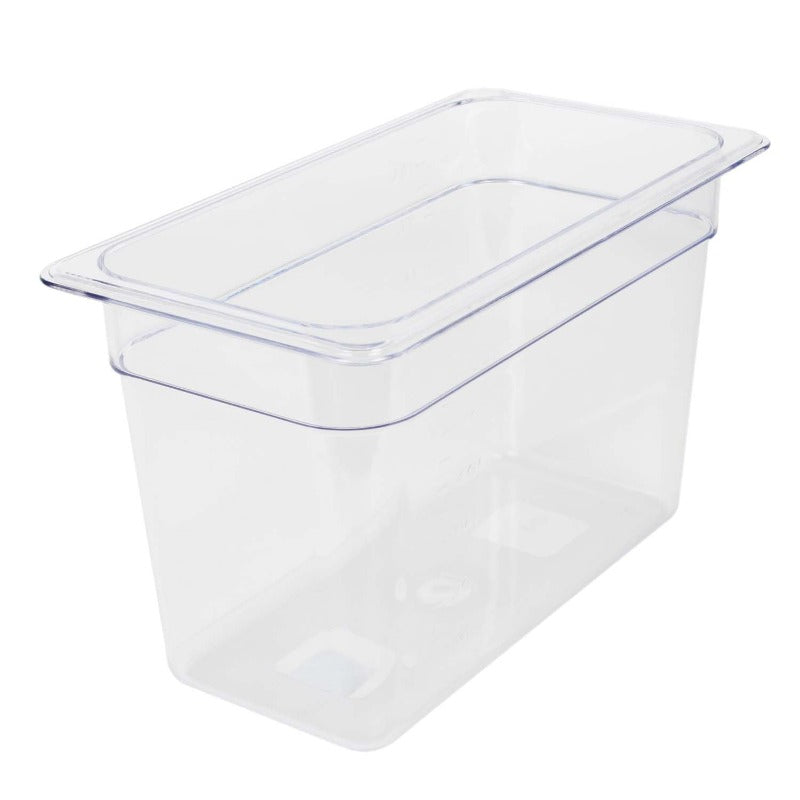 Thunder Group Third Size 8" Deep Polycarbonate Food Pan