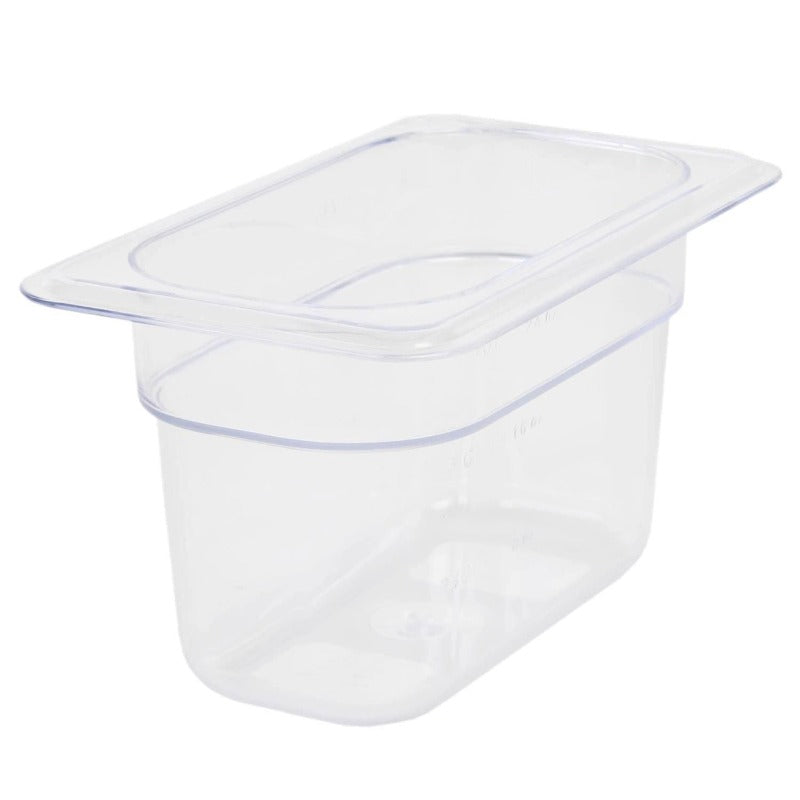 Thunder Group Ninth Size 4" Deep Polycarbonate Food Pan