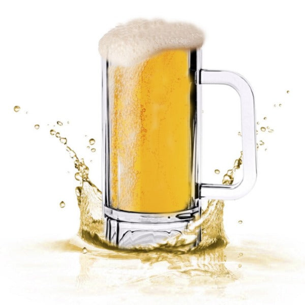 Thunder Group PLPCM001 16 oz. Beer Mug with Handle