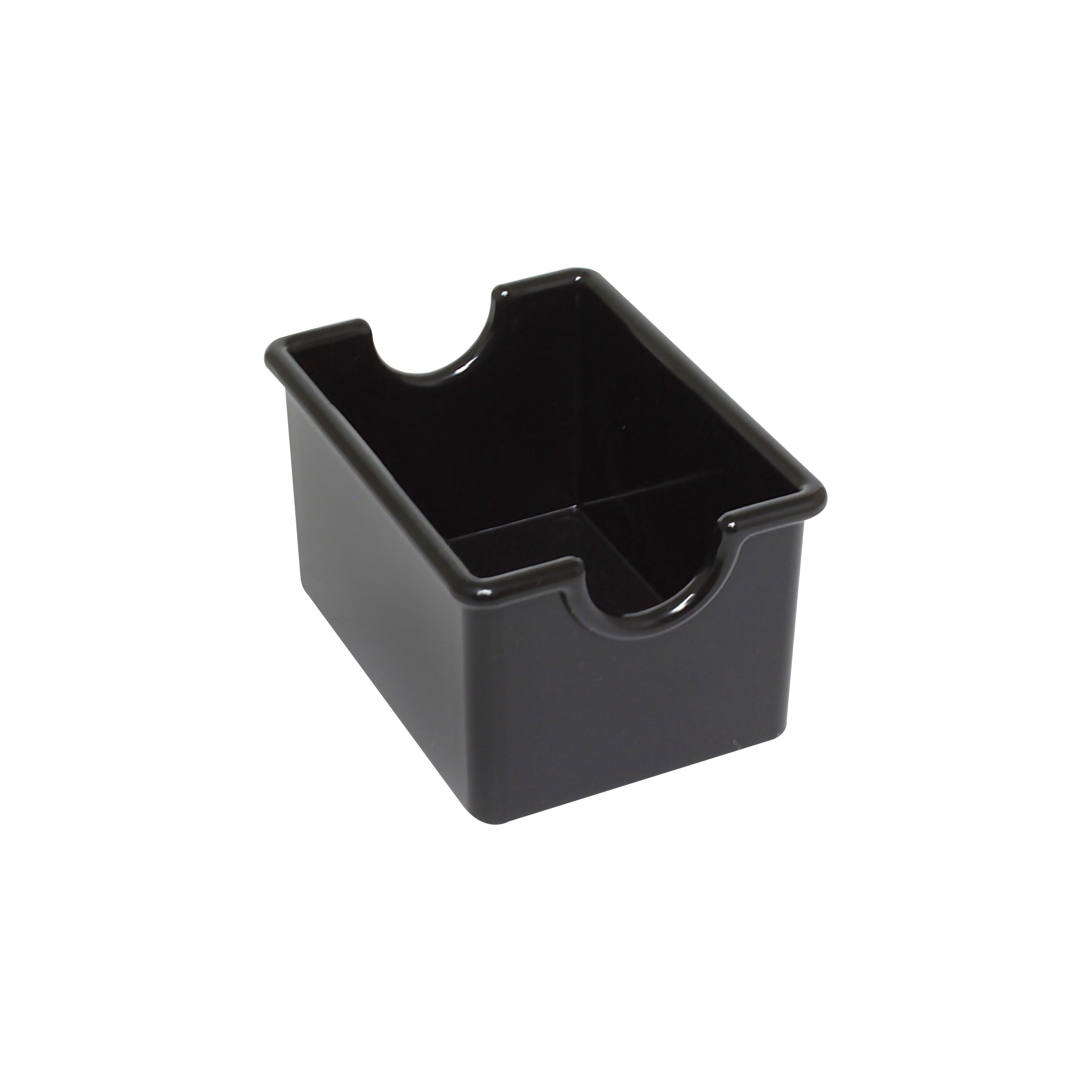 Thunder Group PLSP032BK Plastic Sugar Packet Holder, Black Color - 12/Pack