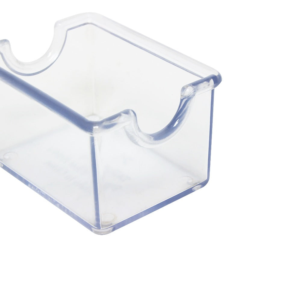 Thunder Group PLSP032CL Plastic Sugar Packet Holder, Clear Color - 1 Dozen