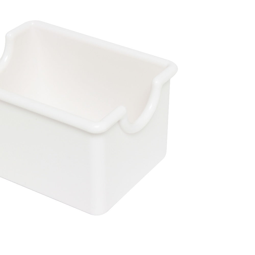 Thunder Group PLSP032WT Plastic Sugar Packet Holder, White Color - 1 Dozen