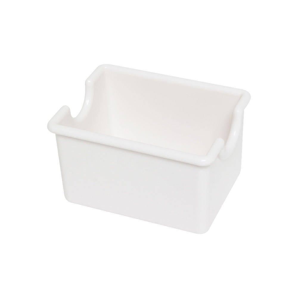 Thunder Group PLSP032WT Plastic Sugar Packet Holder, White Color - 1 Dozen