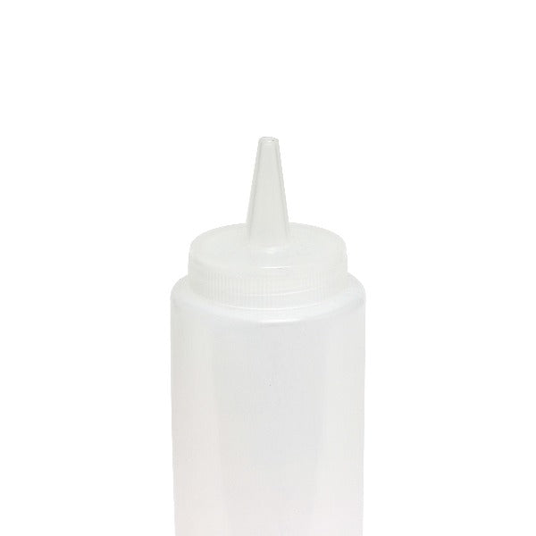 Thunder Group PLTHSB008C 8 oz. Squeeze Bottle Clear - 1 Dozen