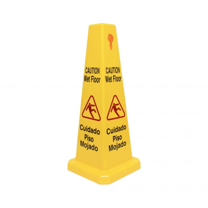 Thunder Group PLWFC027 27" Cone Shape Wet Floor Caution Sign