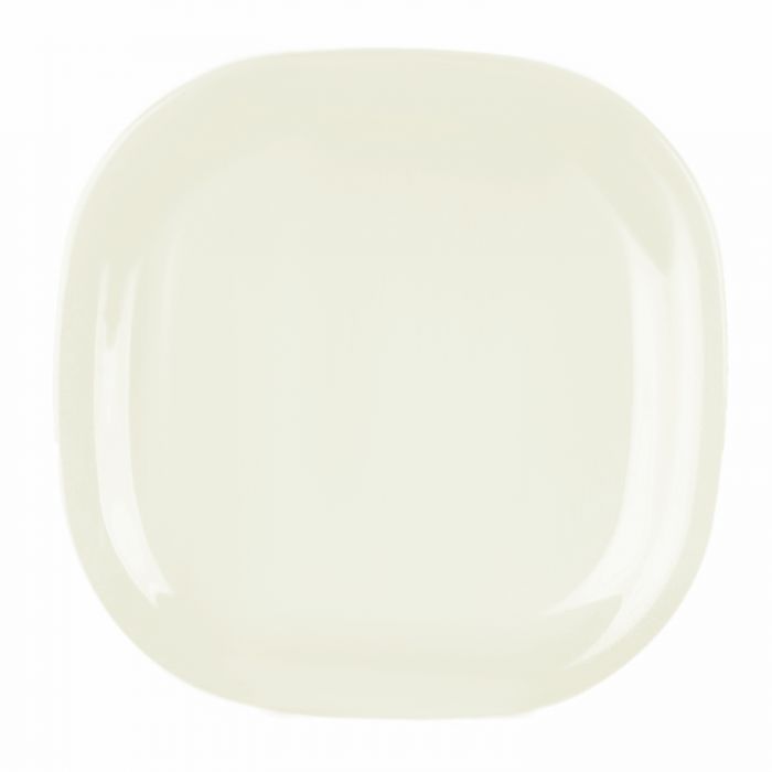 Thunder Group 11" x 11" Round Square Melamine Plate