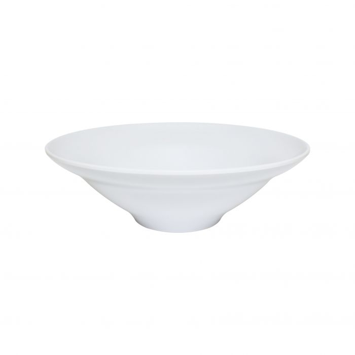 Thunder Group 13" Round 70 oz. Melamine Salad Bowl - 4/Pack