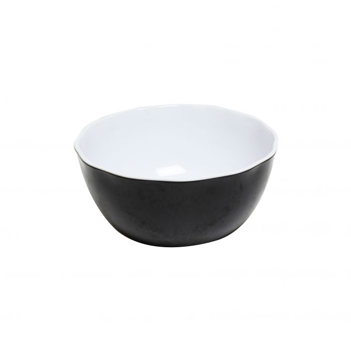 Thunder Group RF5065BW Two Tone Black Pearl 36 oz. All Purpose Bowl