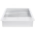 Ateco 12812 12” x 8” x 3” Aluminum Rectangular Cake Pan