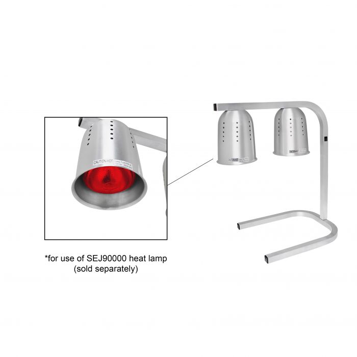 Thunder Group Replacement Bulb For High Freestanding Dual Heat Lamp, 14 Gauge, K/D