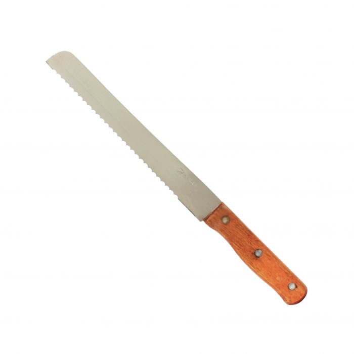 Thunder Group SLBK013 8.5-Inch Bread Knife with Wooden Handle - 12/Pack