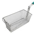 Thunder Group SLFB004 Nickel Plated Rectangular Fry Basket, 13" x 6 5/8" x 5 1/8"