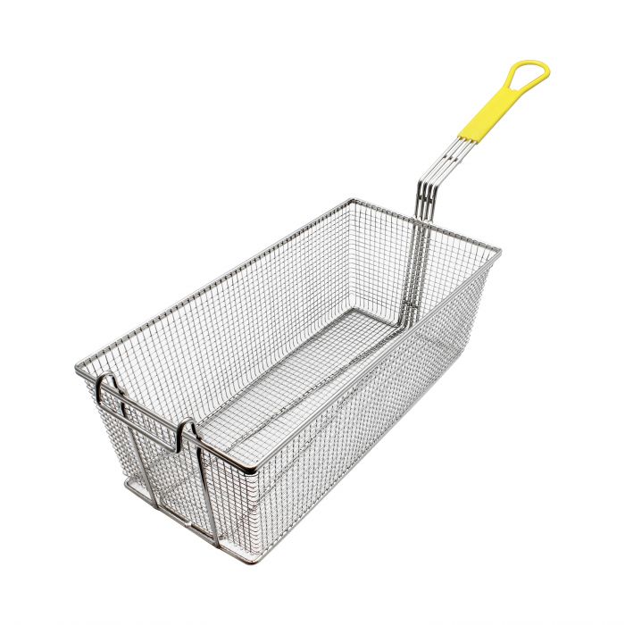 Thunder Group SLFB009 Nickel Plated Rectangular Fry Basket 17" x 8 1/4" x 6"