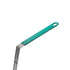 Thunder Group SLFBP010 Green Handle Nickel Plated Fry Basket Press, 11" x 4 3/4"