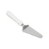 Thunder Group SLPS027P Pie Server with White Plastic Handle, 2 1/2" x 4 3/4"