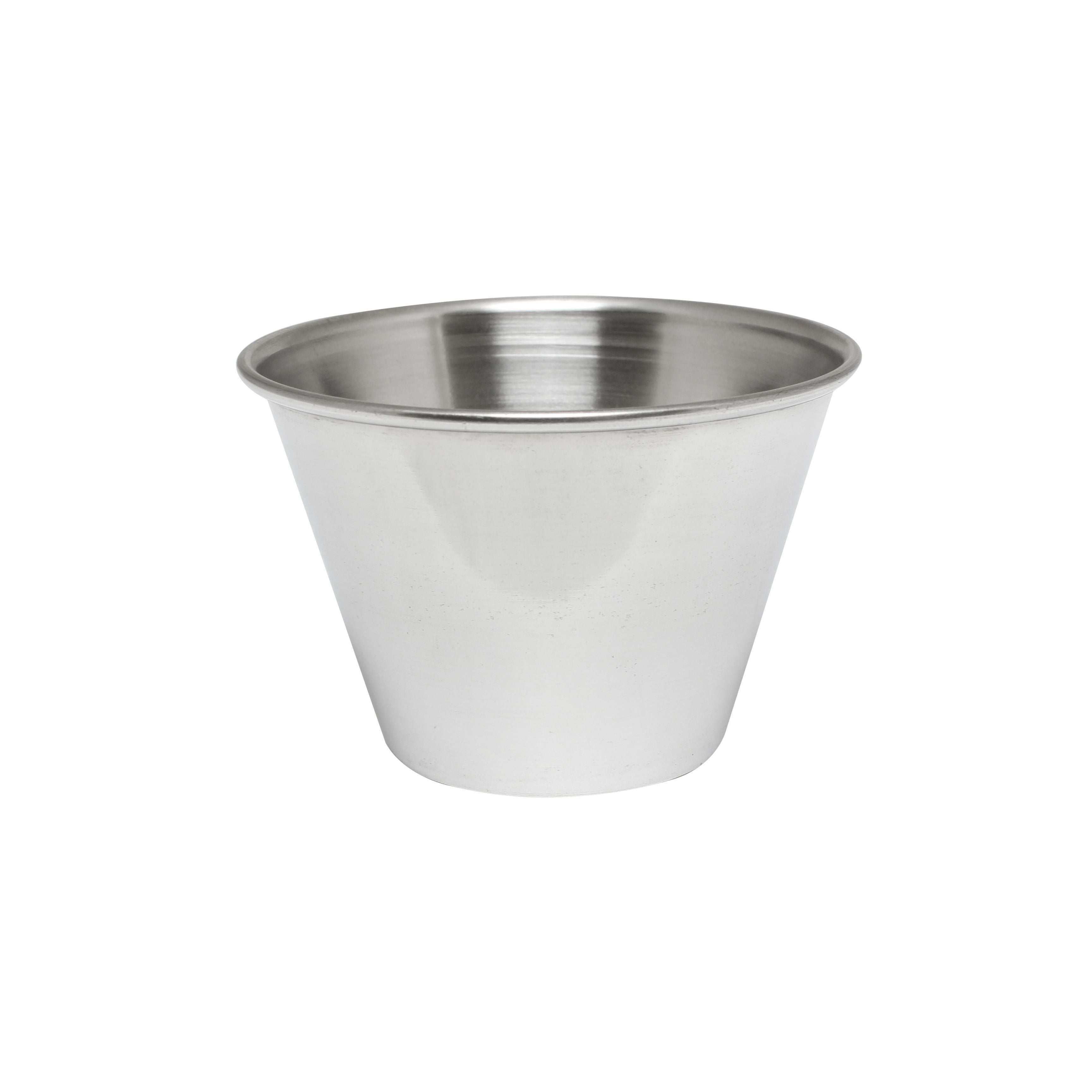 Thunder Group SLSA004 Stainless Steel 4 oz. Sauce Cup - 12/Pack