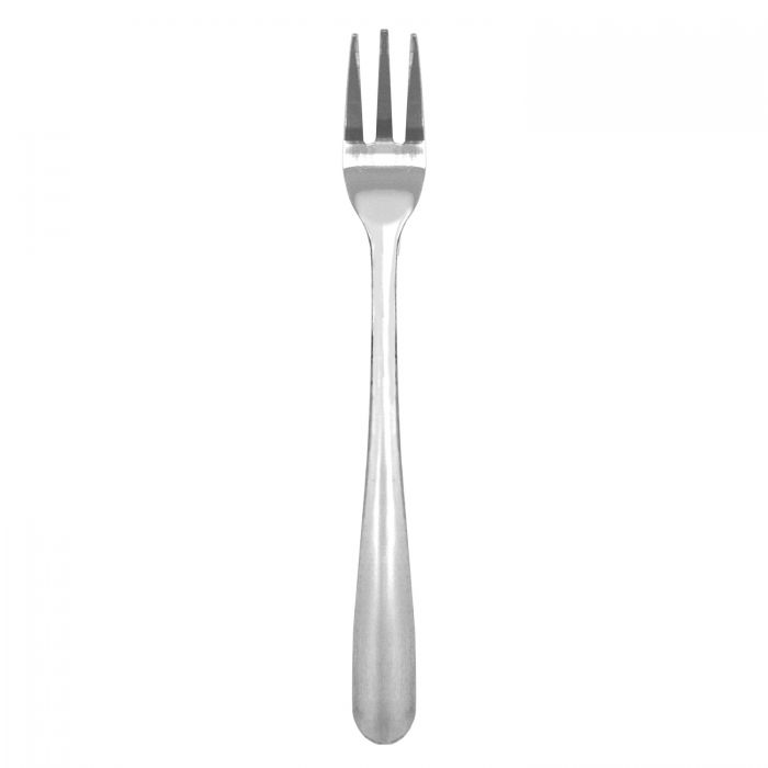 Thunder Group SLWD008 Stainless Steel Winsor Oyster Fork - 12/Pack