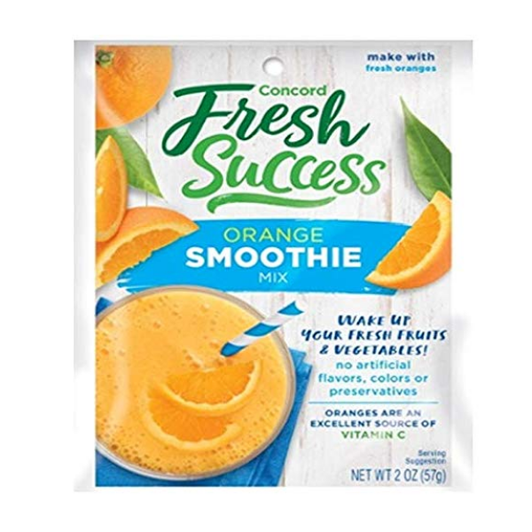 Concord Farms Orange Smoothie Mix, 2-Ounce Packages (VALUE of 12 Pouches)Â 