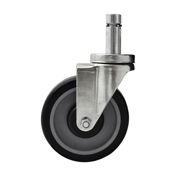 BK Resources (5SBR-1ST-LDP) 5" PO Swivel Shelving Caster