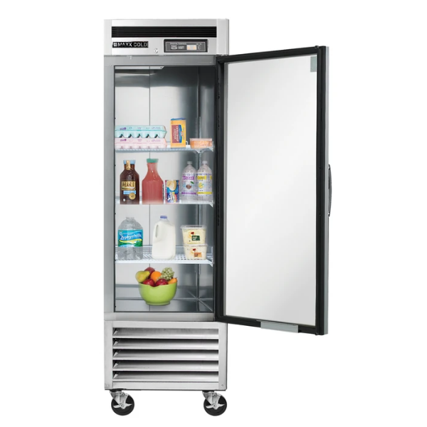 Maxx Cold MCR-23FDHC Reach-In Refrigerator, Single Door, Bottom Mount