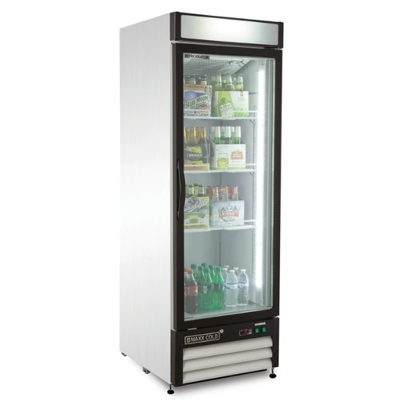 Maxx Cold MXM1-23RHC Merchandiser Refrigerator, Free Standing