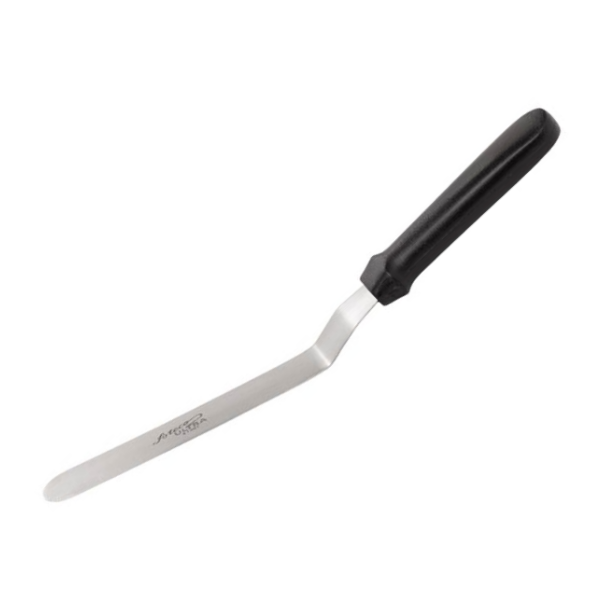 Ateco 1307 7 3/4" Offset Spatula-Plastic Handle