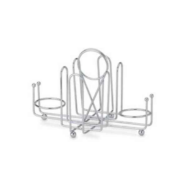 Royal Industries (ROY SPH 2) Sugar Packet & Salt / Pepper Wire Serving Rack