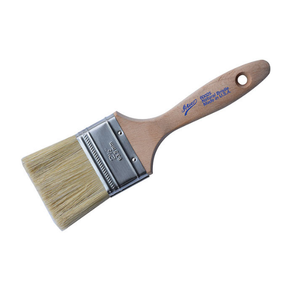 Ateco Flat White Boar Bristle Pastry Brush