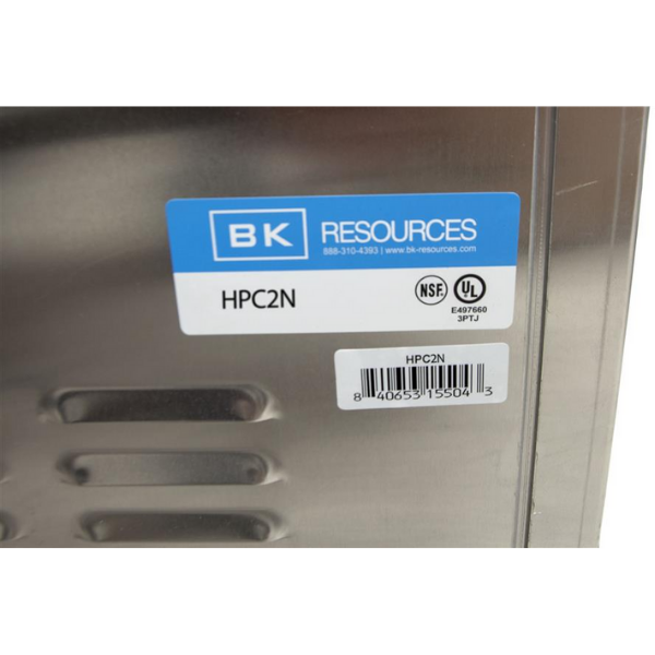 BK Resources (HPC2N) 1500W Half Size Heater Proofer Not Insulated UL