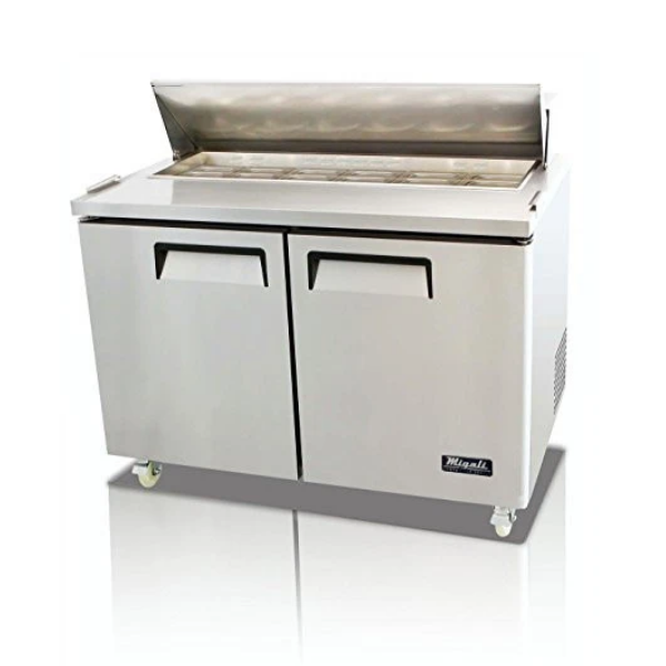 NEW-Migali-C-SP48-12-HC 48" - 12 Pans, Sandwich Prep Table