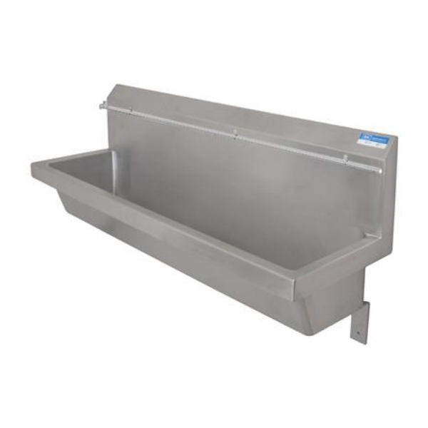 BK Resources (MSU-72PG) 72" Urinal With Flush Pipe