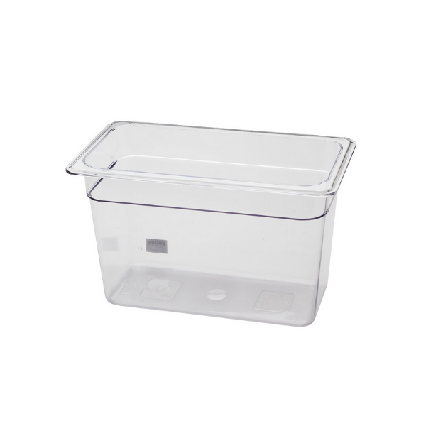 Royal Industries (ROY PCP 1308) Polycarbonate Pan, Third x 8"