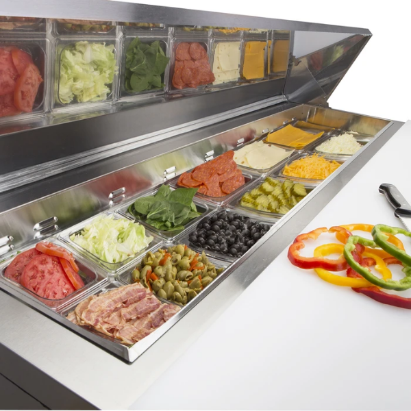 Maxx Cold MXCR48SHC Sandwich/Salad Prep Station