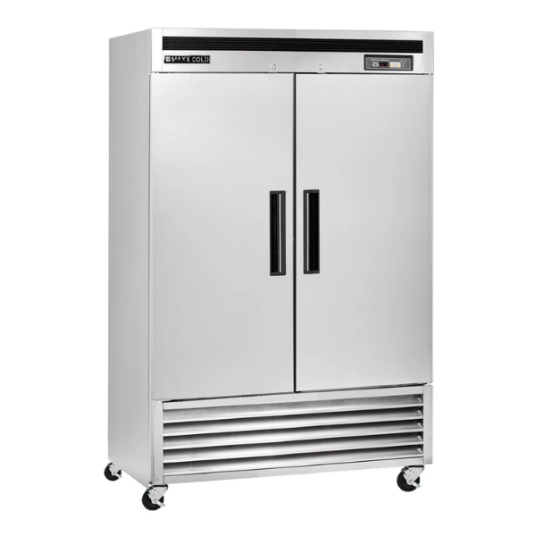 Maxx Cold MCR-49FDHC Reach-In Refrigerator, Double Door, Bottom Mount