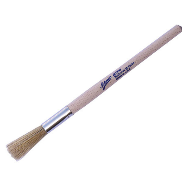 Ateco Flat White Boar Bristle Pastry Brush