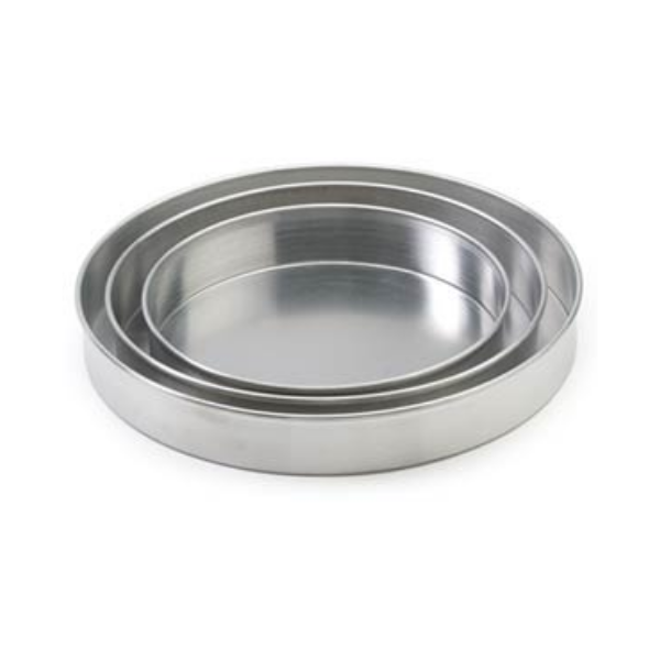 Royal Industries (ROY DP 8 2) Pizza Pan, 2" Deep x 8" Diam.