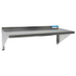 BK Resources (BKWSE-1272) 12 x 72 Stainless Steel T-430 18 GA Wall Shelf