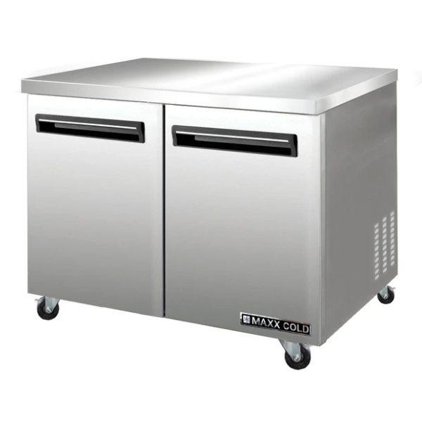 Maxx Cold MCF48UHC Undercounter Freezer, Double Door