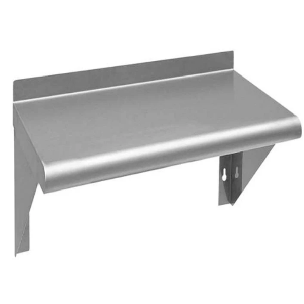 Stainless Steel 12" x 48" Wall shelf